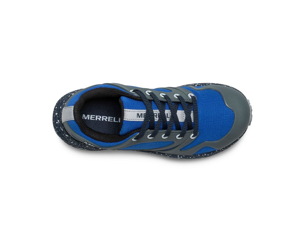 Buty Sportowe Merrell Dziecięce Niebieskie/Szare - Altalight Niskie - 240381-MNC